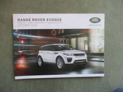 Land rover range evoque - range,